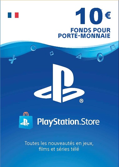 Carte PSN 10€ (France)
