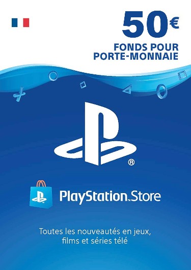 Carte PSN 50 € (France)