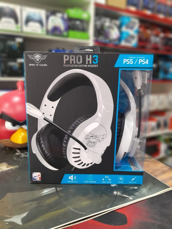 Spirit of Gamer Pro H3 PlayStation Edition Blanc