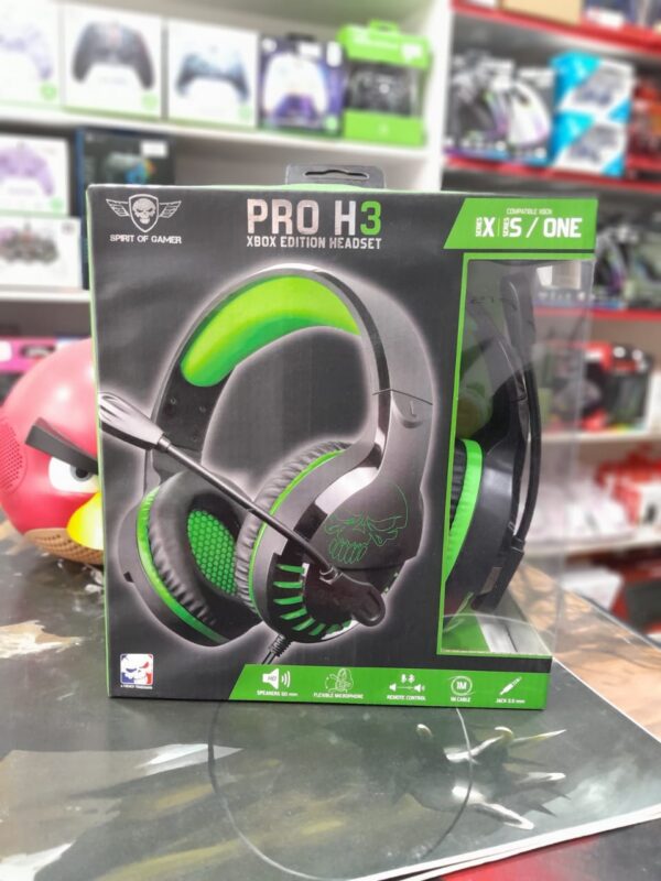 Spirit of Gamer Pro H3 Xbox Edition Vert
